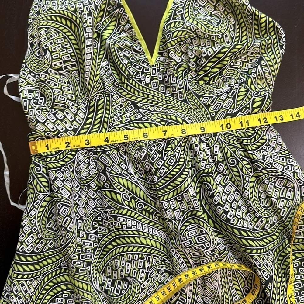 Burning torch brand halter long maxi dress SZ XS - Picture 11 of 15